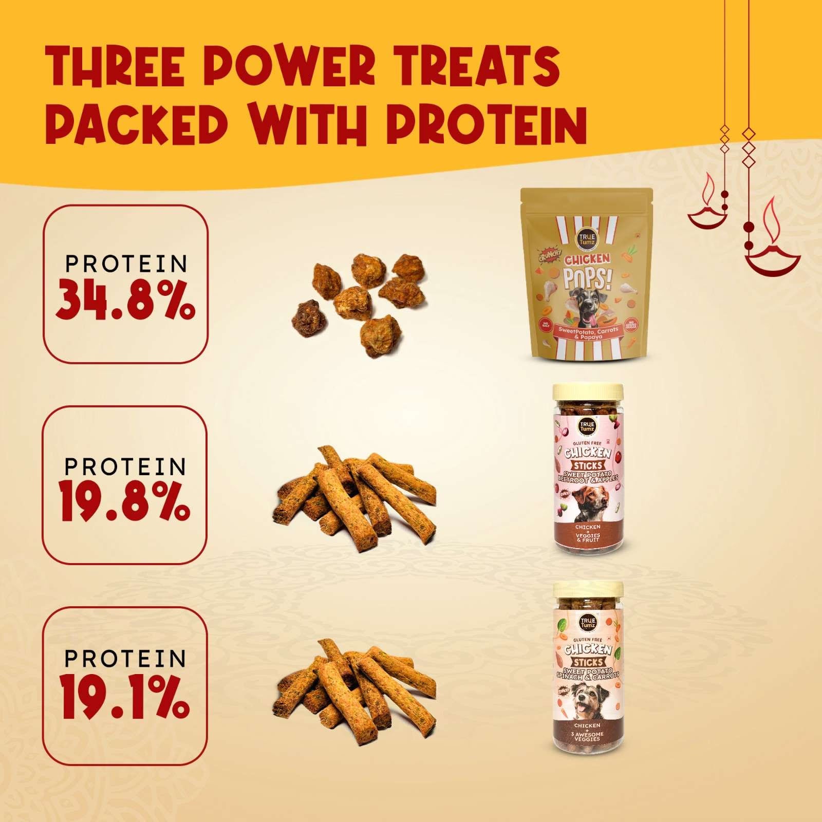 Diwali Special - Chicken Pops & Chicken Sticks Combo Pack