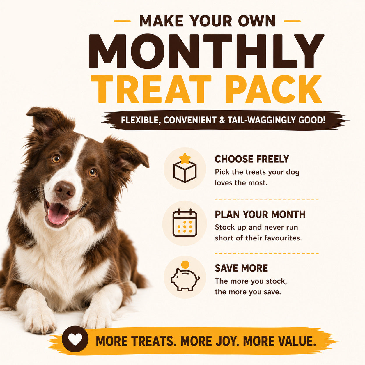 Make your monthly Treat Pack