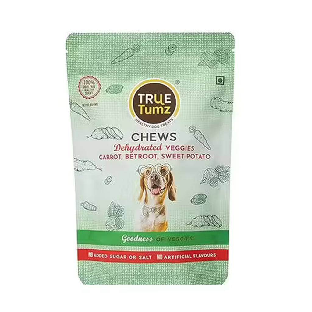 TrueTumz Veg Treats with Chewy Healthy Veggies