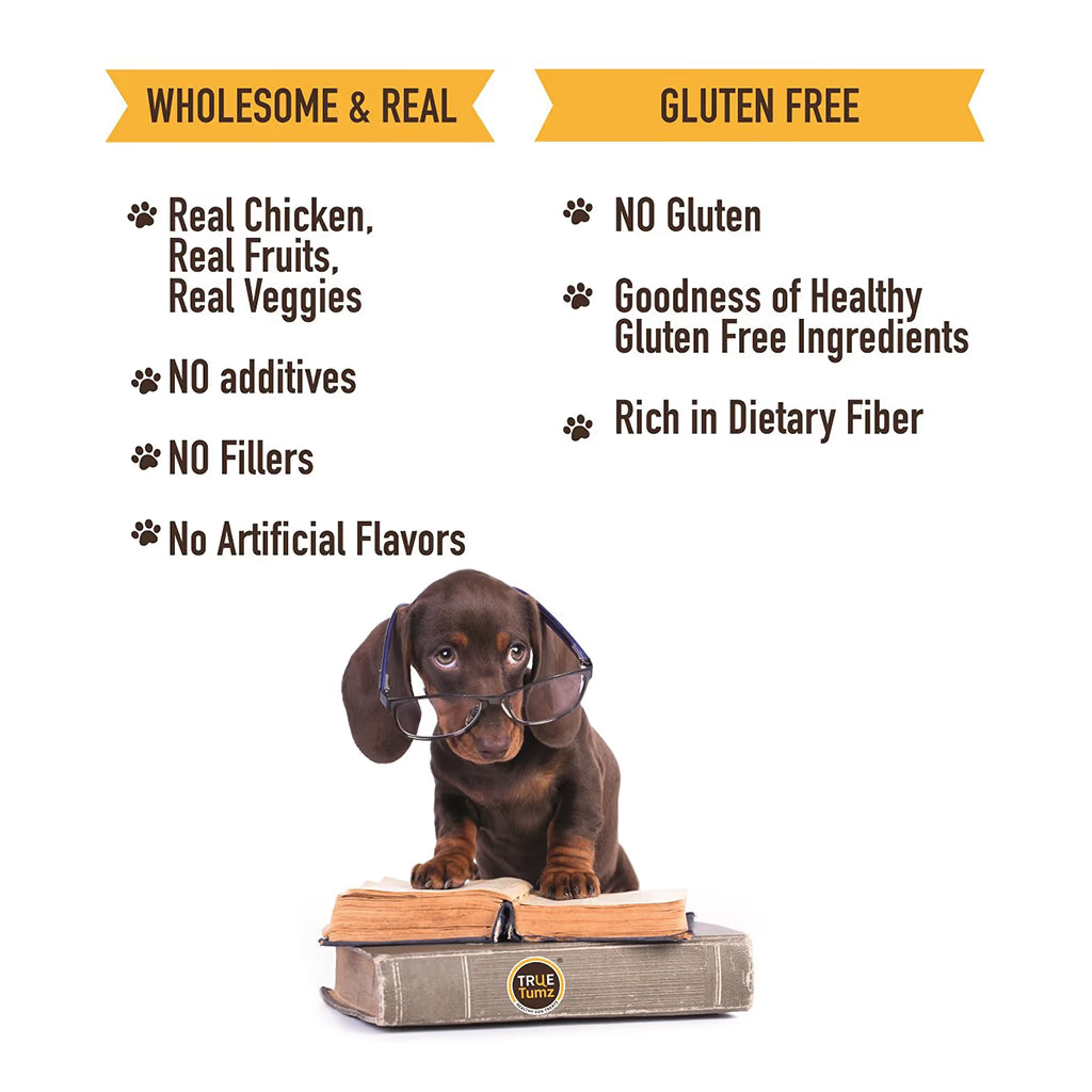 Gluten Free Chicken Biscuit with Cranberries and Beetroot (275 gms)