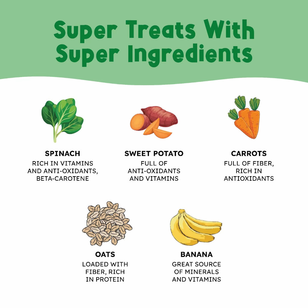 Veggie Best Sellers Combo - Veggie Sticks (180 gms) , Veggie Pops (105 gms) & Veggie Biscuits (275 gms)