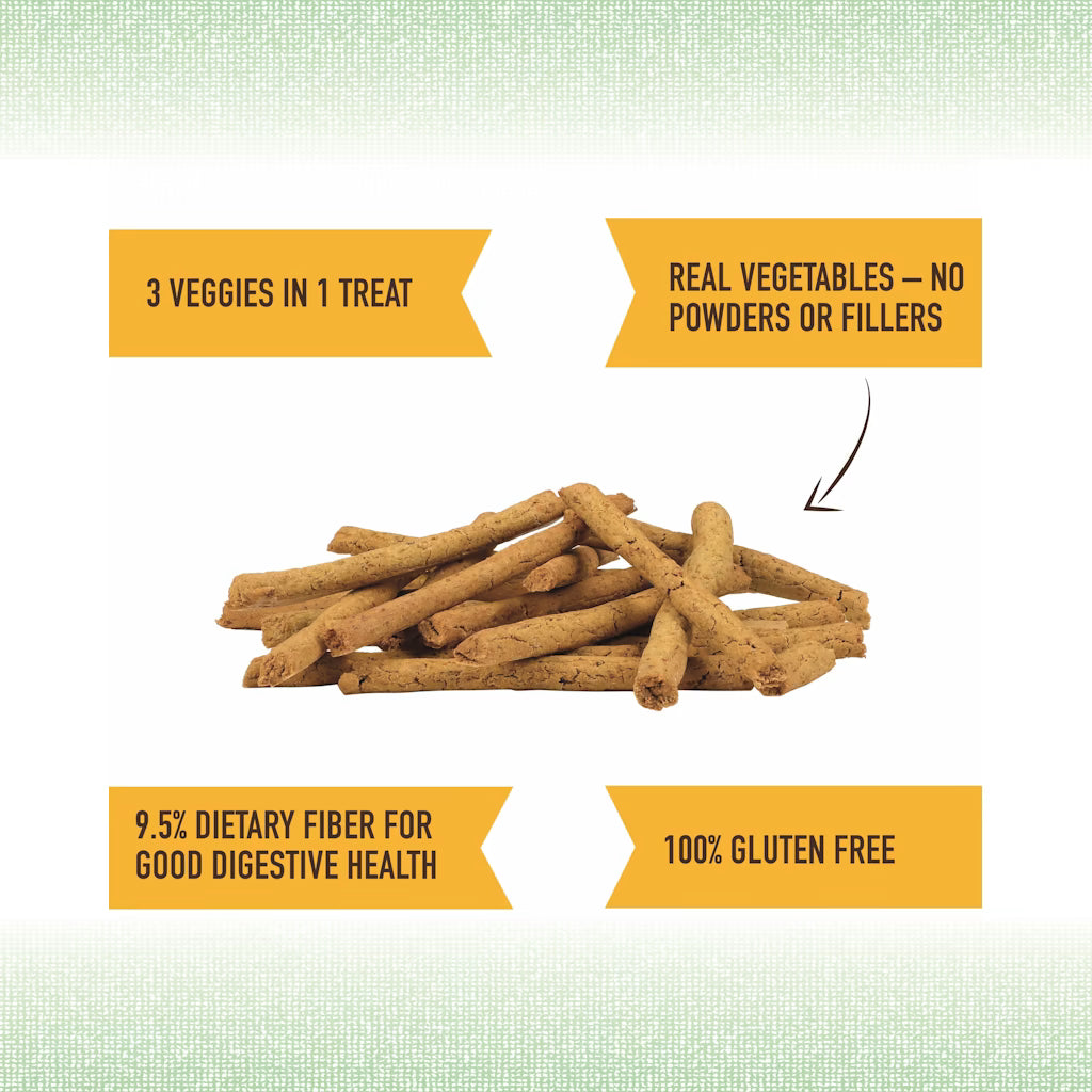 Veg Sticks with Spinach, Carrots and SweetPotato - COMBO (275 gms + 275 gms) (10% Disc)