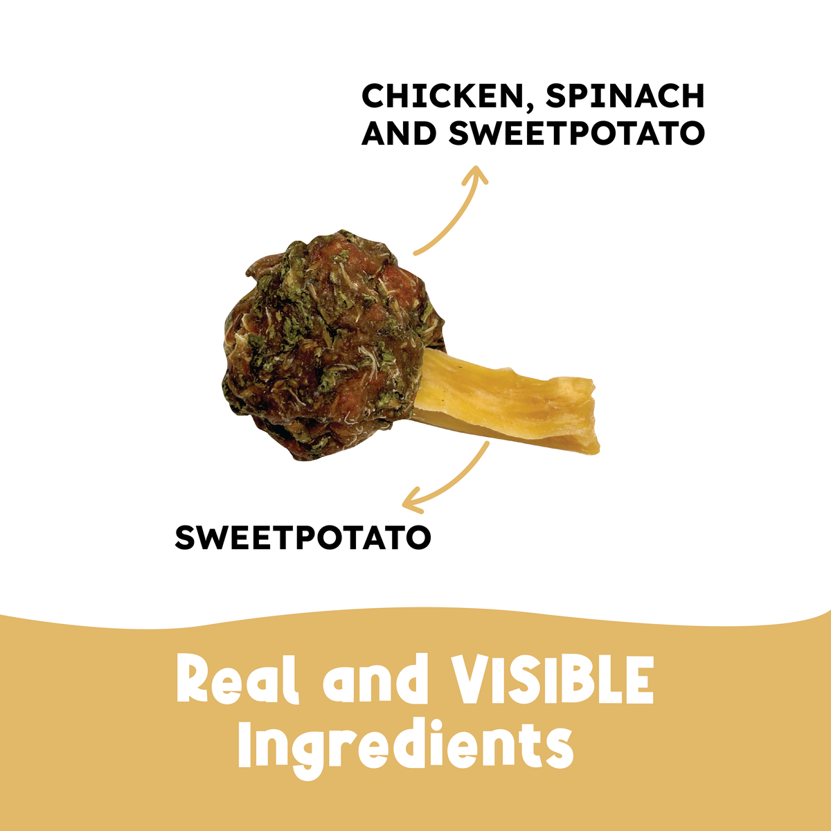 Chicken Lollipops - 2 Flavors 2 Pack Combo -  Spinach and Cheese Cranberry - 115 gms x 2