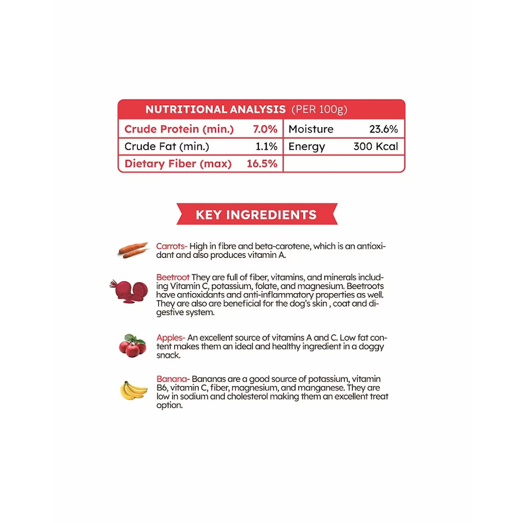 Fruit & Veggie Mix - 4 veggies and fruits in one treat