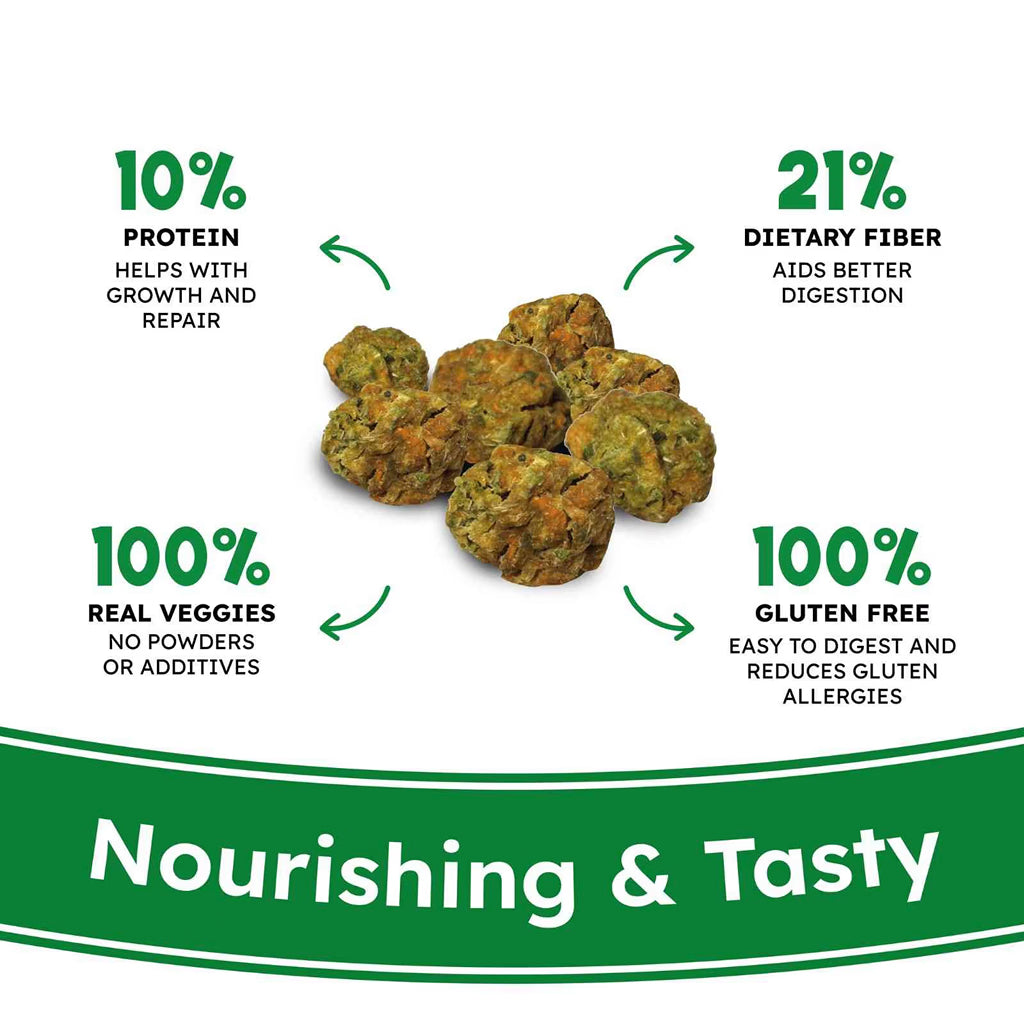 Veggie Pops - FOUR Veggies in one Crunchy & High Fiber Treat (105 gms - 20 pops)