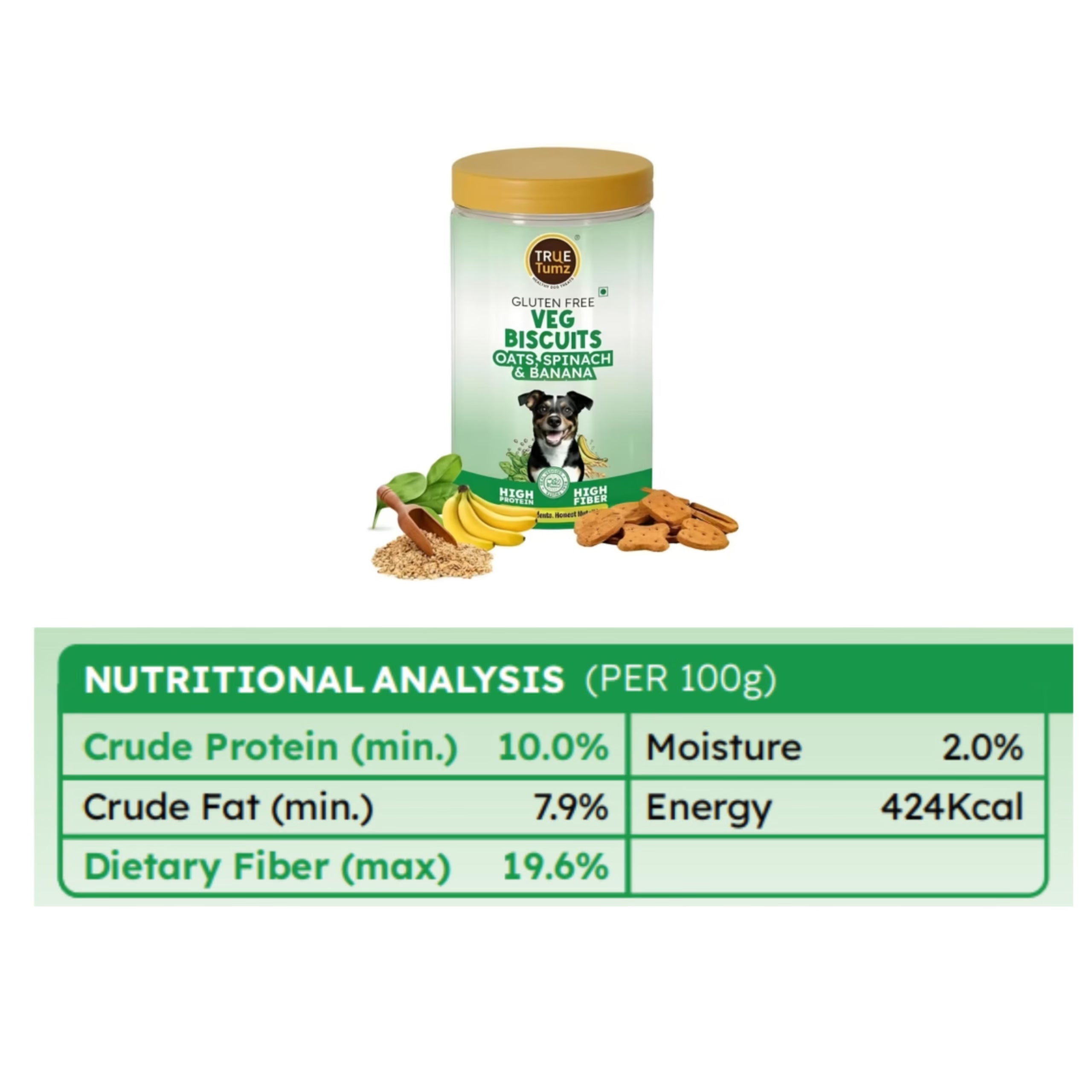 Super 2 Veg Combo - Veg Sticks (275 gms) & Veg Biscuits (275 gms)